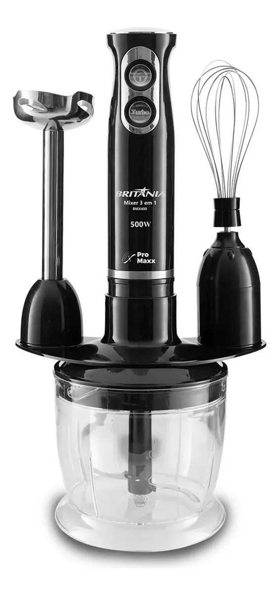 Mixer Britânia BMX400P 500W 3 em 1