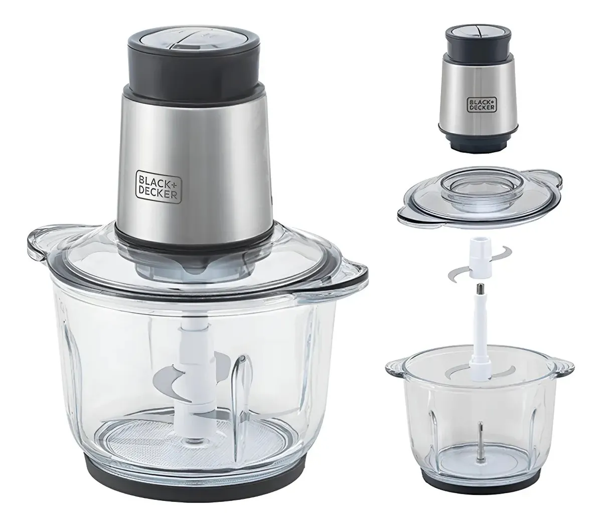 Mini Processador Black+Decker MP300G 300W