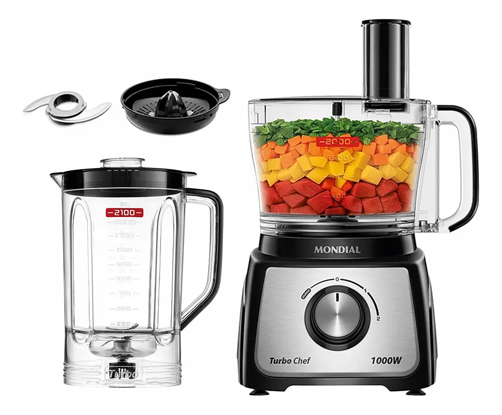 Multiprocessador Mondial Turbo Chef MPB-02-BE
