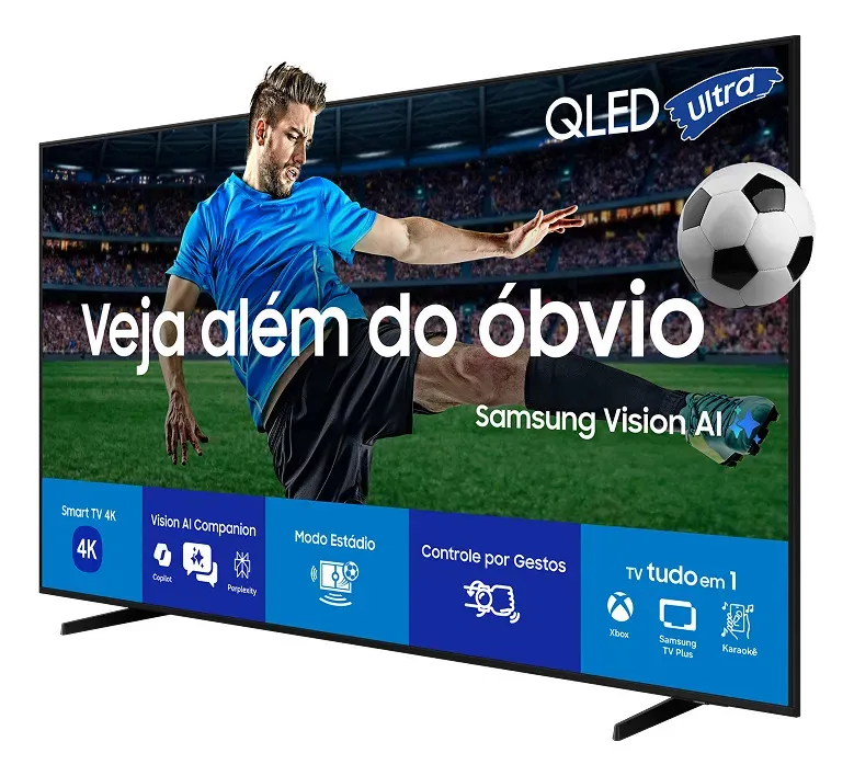 Samsung Vision AI TV QLED 4K Q7F 55 polegadas