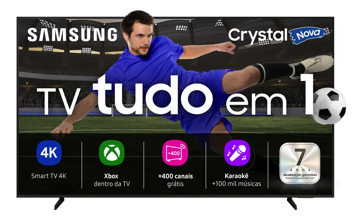 Samsung Smart TV U8100F 43 polegadas Crystal UHD 4K