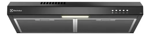 Electrolux DE6SB depurador de ar 60 cm preto com luz LED