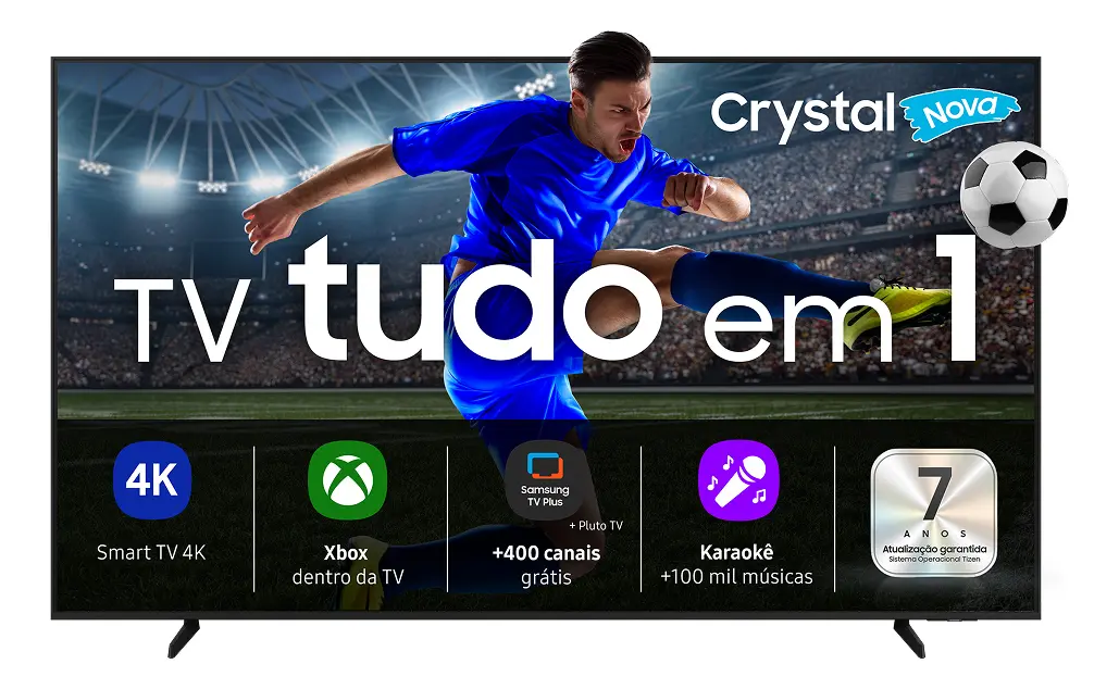 Samsung Smart TV 55 polegadas Crystal UHD 4K U8600F