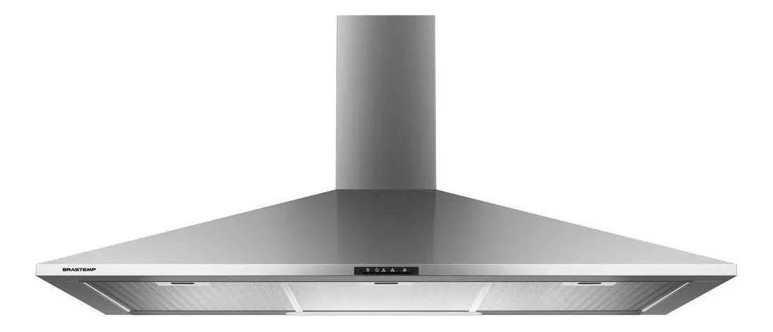 Brastemp BAI91BR coifa piramidal inox de parede 90 cm